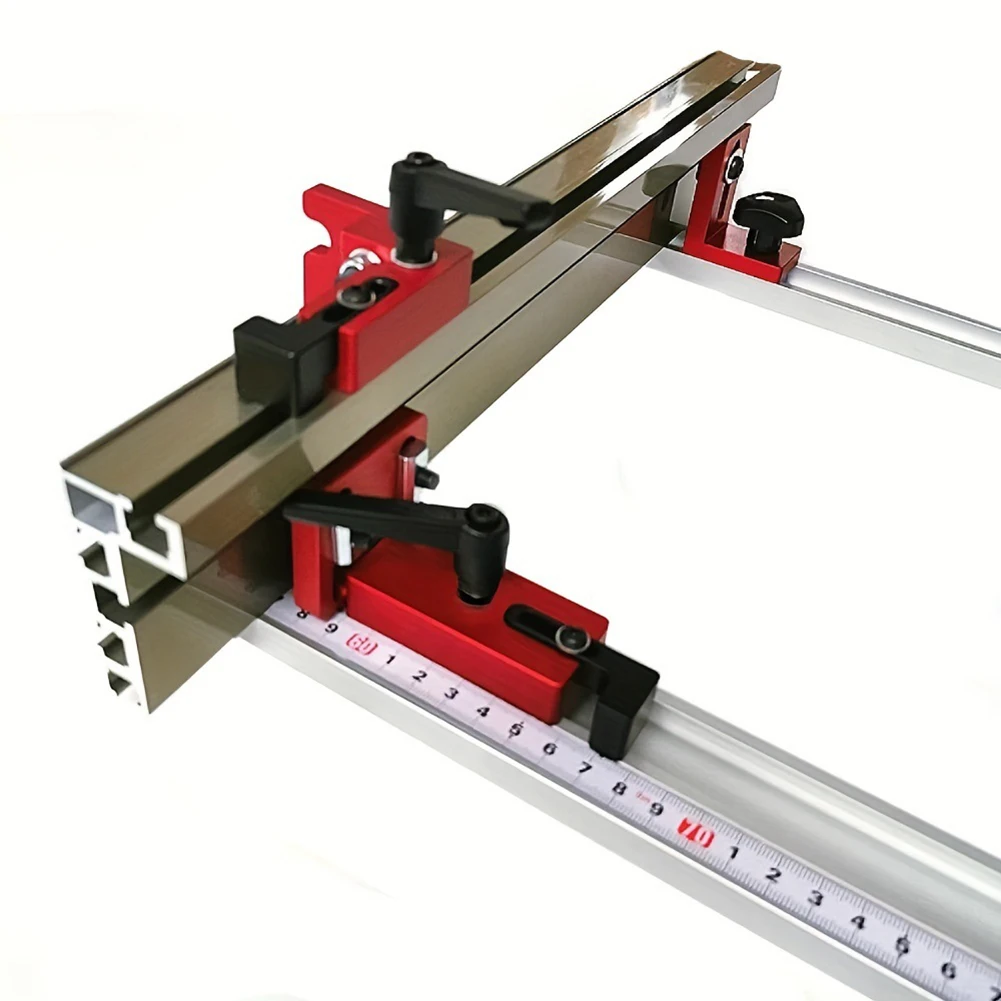 

Aluminum T-Track Stopper Adjustable Angle Miter Saw Table Slide Slot Limiter Precise Adjustment Capability