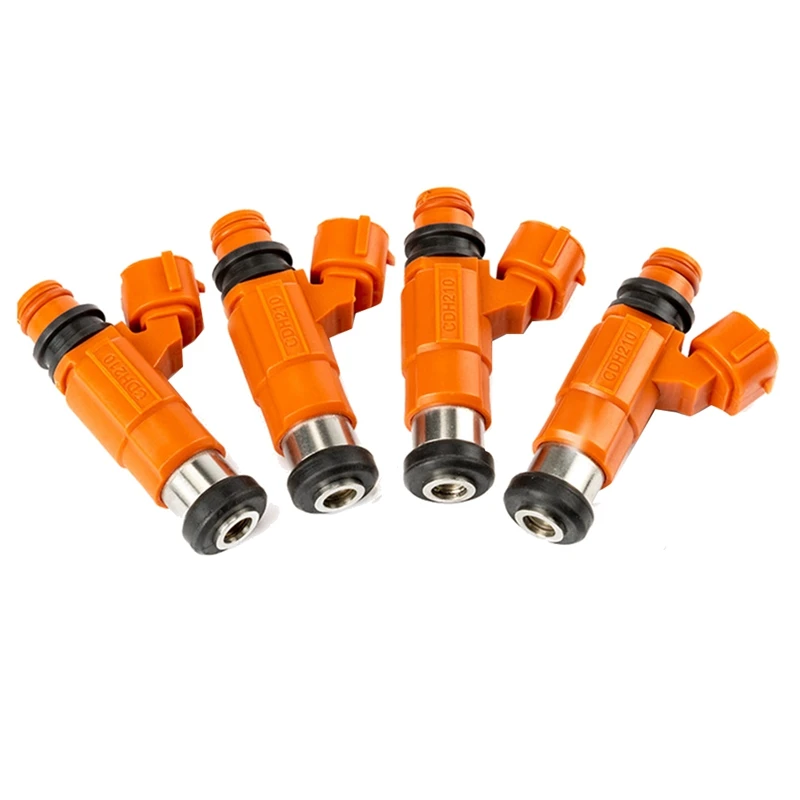 Set Of 4 Pieces Fuel Injectors For Yamaha F115 HP Outboard 2000-2011 68V-8A360-00-00 CDH210 INP-771 15710-65D00