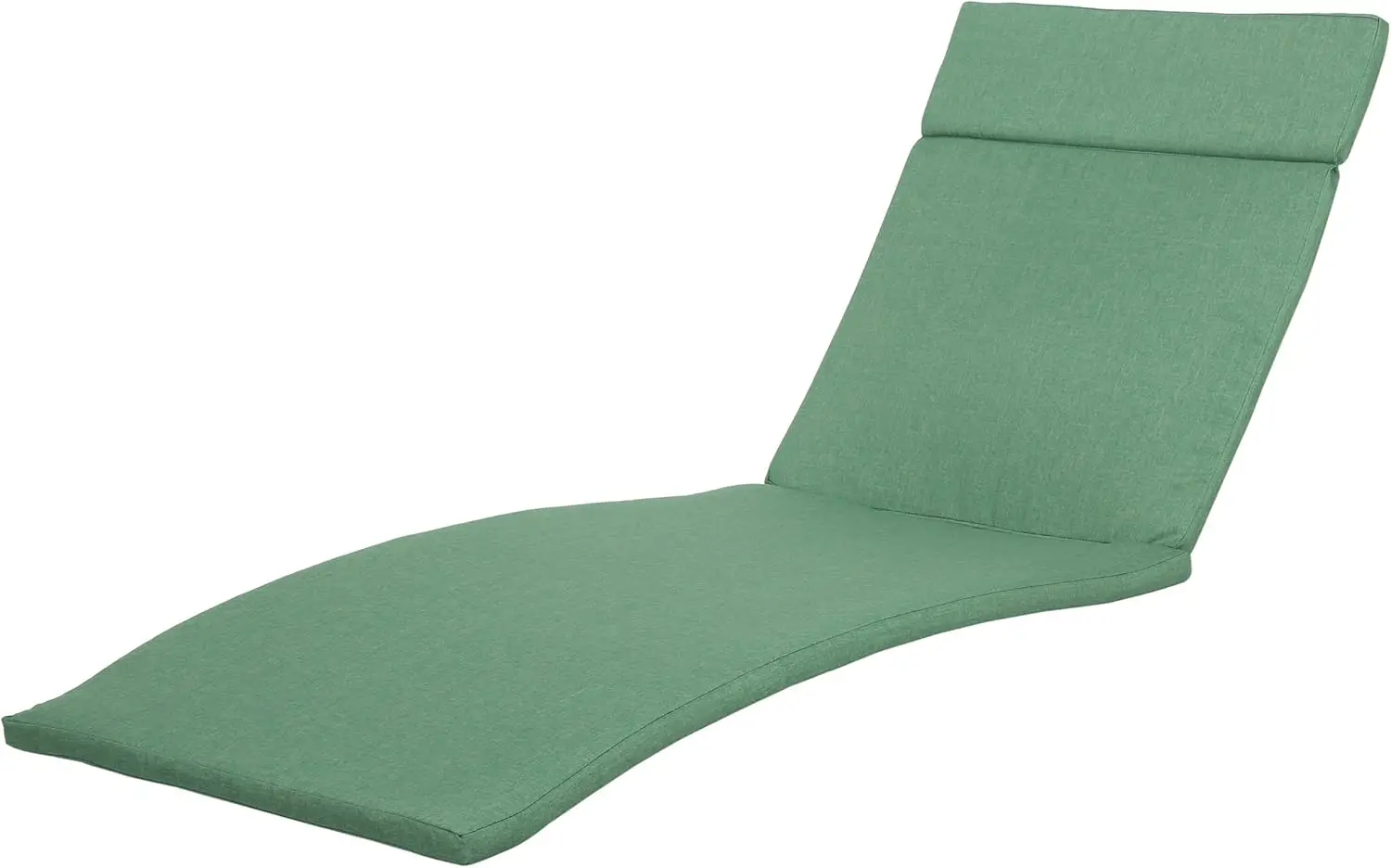 

Adjustable Outdoor Chaise Lounge with Cushions in Multibrown and Jungle Green