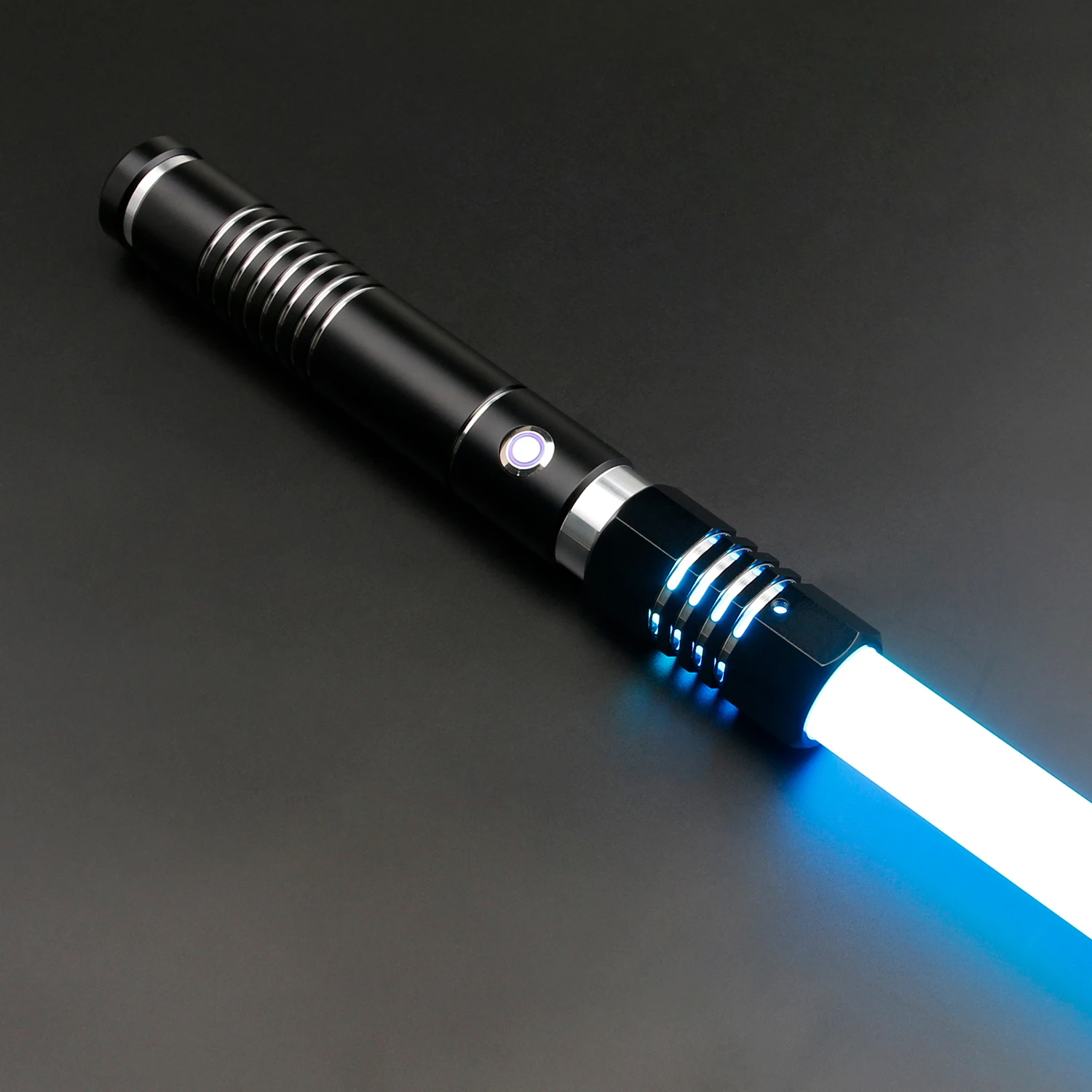 TXQSABER E24 Sable de luz espada láser de duelo pesado oscilación suave mango de Metal tarjeta SD espada jedi Bluetooth 12 colores foc dueling