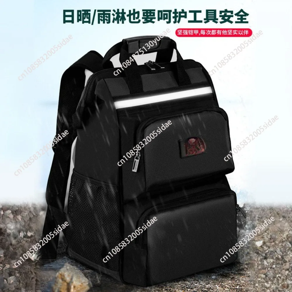 Oxford Cloth Tool Backpack Multifunction Electrician Professional Hardware Accessories Storage Bag Portable Tools Organize Bags