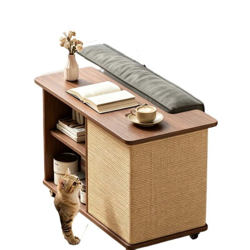 Mobile sofa edge few anti-cat scratch protection living room sofa cabinet