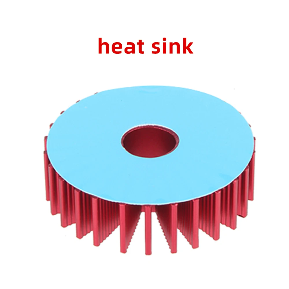 5pcs/2pcs/1pcs 3D Printer part Heat sink for 36 Round Motor Aluminium Red Heat Dissipation Cooling Heat Sink For Voron 1.0 2.4