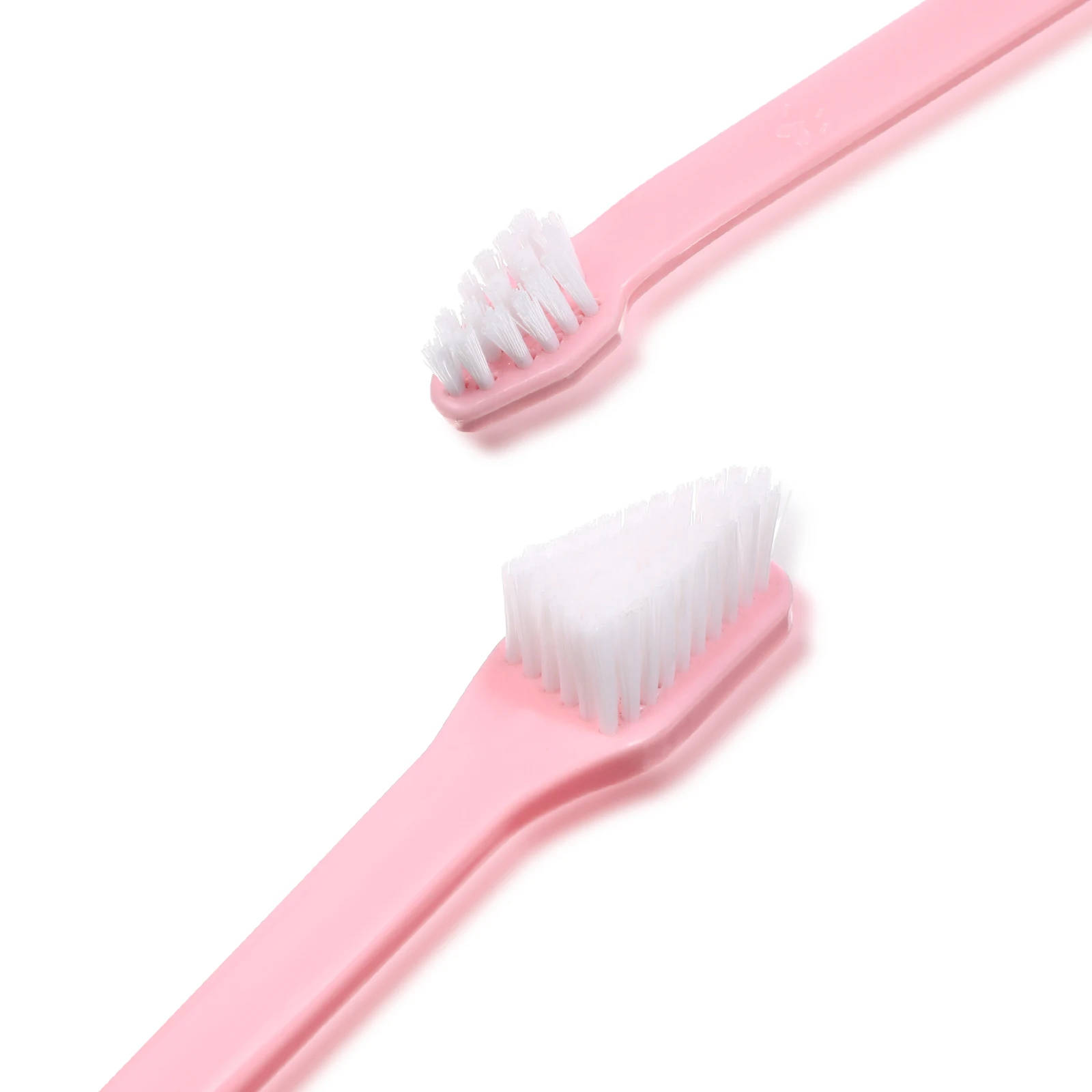 

12 Pcs Pet al Care Toothbrush Set Soft Bristle Dual Head Dog Cat Teeth Cleaning Brush Kit Large Size Pet Supplies PP Nylon