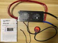 120A Bluetooth WiFi BMS with Balancer Lifepo4 4S 12V 8S 24V HiBMS lithium battery pack to inverter