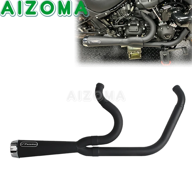 

Motorcycle Slip On Exhaust Muffler Pipe For Harley Softail M8 Low Rider S ST EI Street Bob Standard Fat Bob Slim Deluxe 2018-25