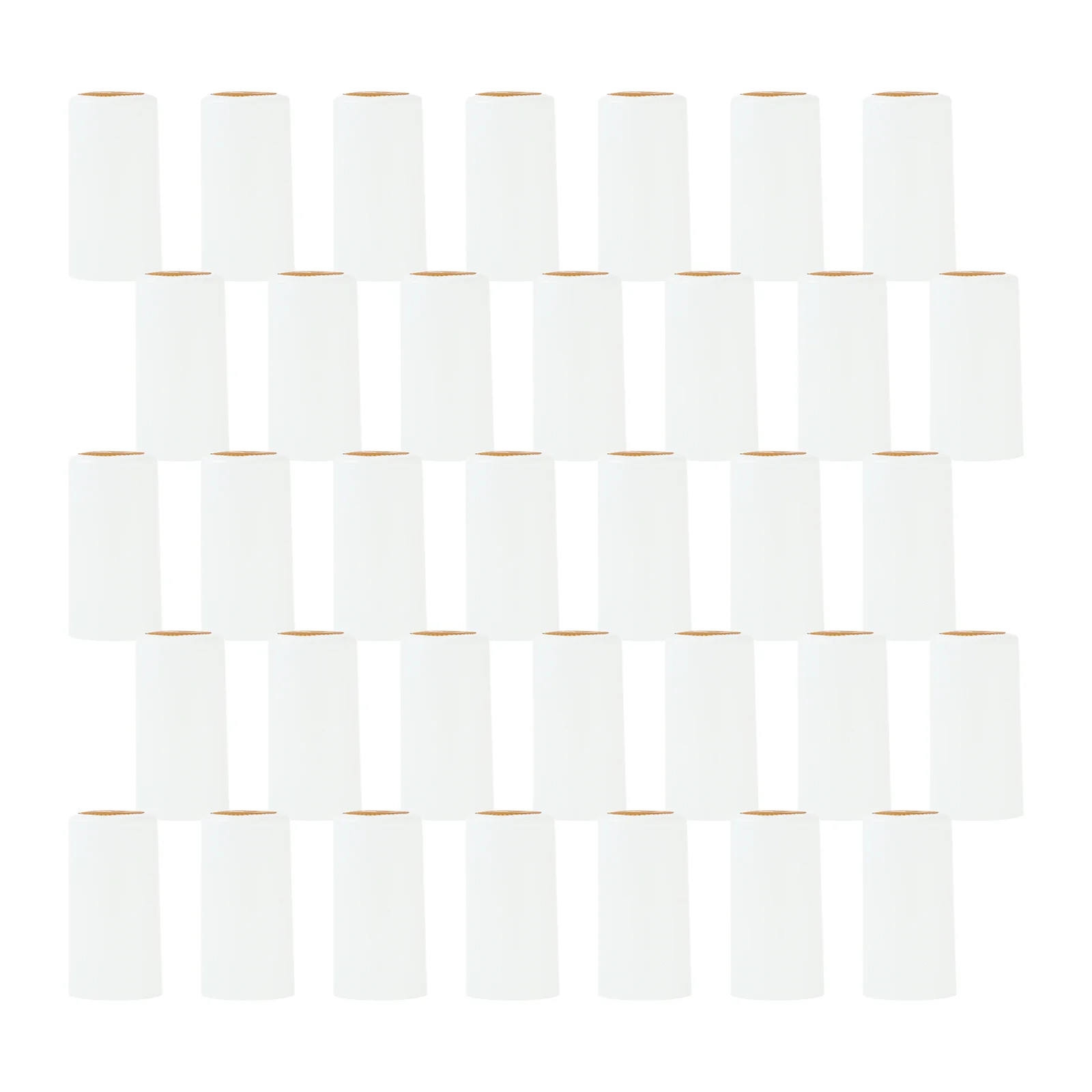

50pcs White Heat Shrink Bottle Seals 30mm PVC Capsules for Restaurant Homebrew Cap Cover Sealing Film