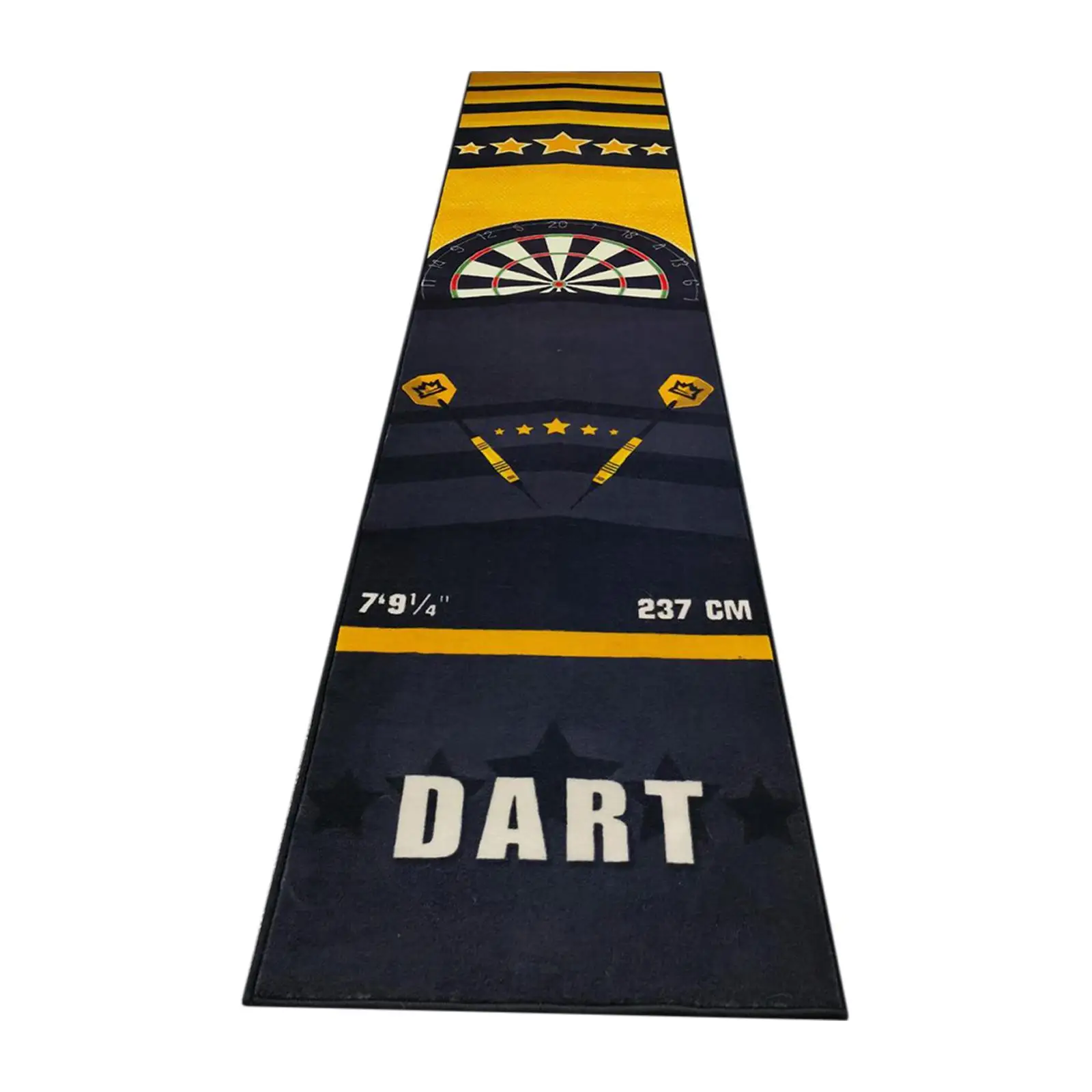 

Dart Carpet Accessories with Throwing Distance Line 118x26inch Heavy Duty Carpet Soft Non Slip Back Floor Protector Dart Mat