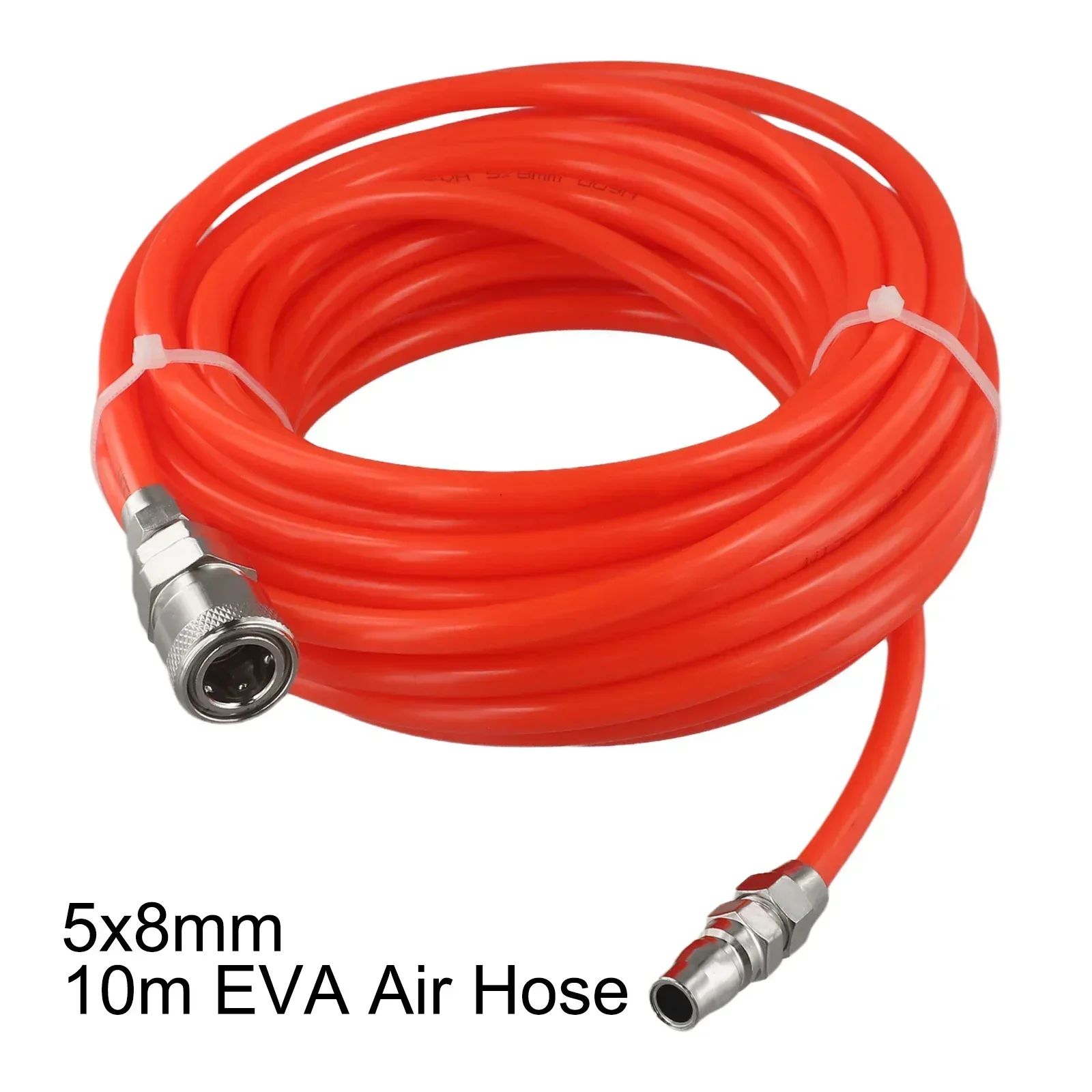 1set Flexible Pipe High Pressure Pneumatic Air Tube Compressor Hose With Connector Power Tool Air Tools Accessories