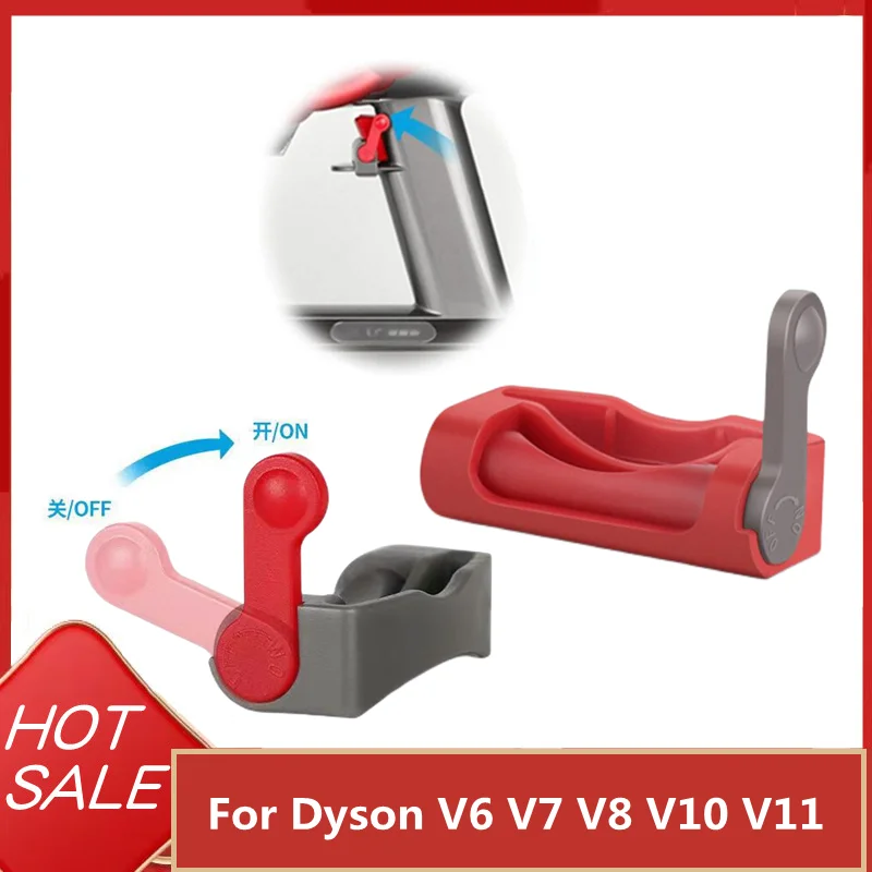 For Dyson V7 V8 V10 V11 Vacuum Cleaner Parts Trigger Lock,On/Off Power Button Control Clamp Cleaning Accessories,Free Your Hands