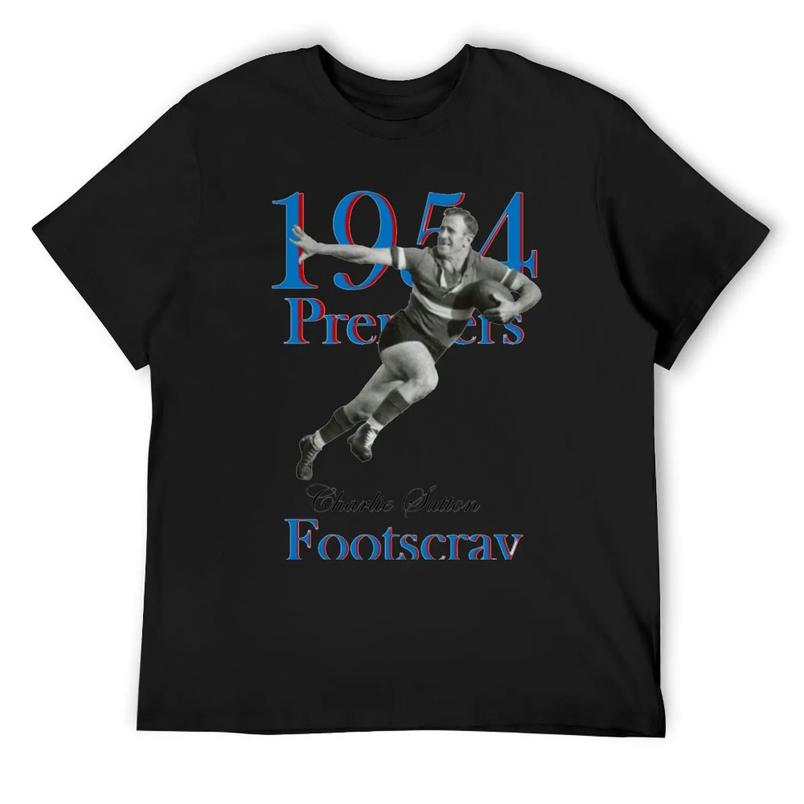 Footscray - 1954 VFL Premiers T-Shirt vintage t shirts new edition customs custom t shirt vintage t shirt men