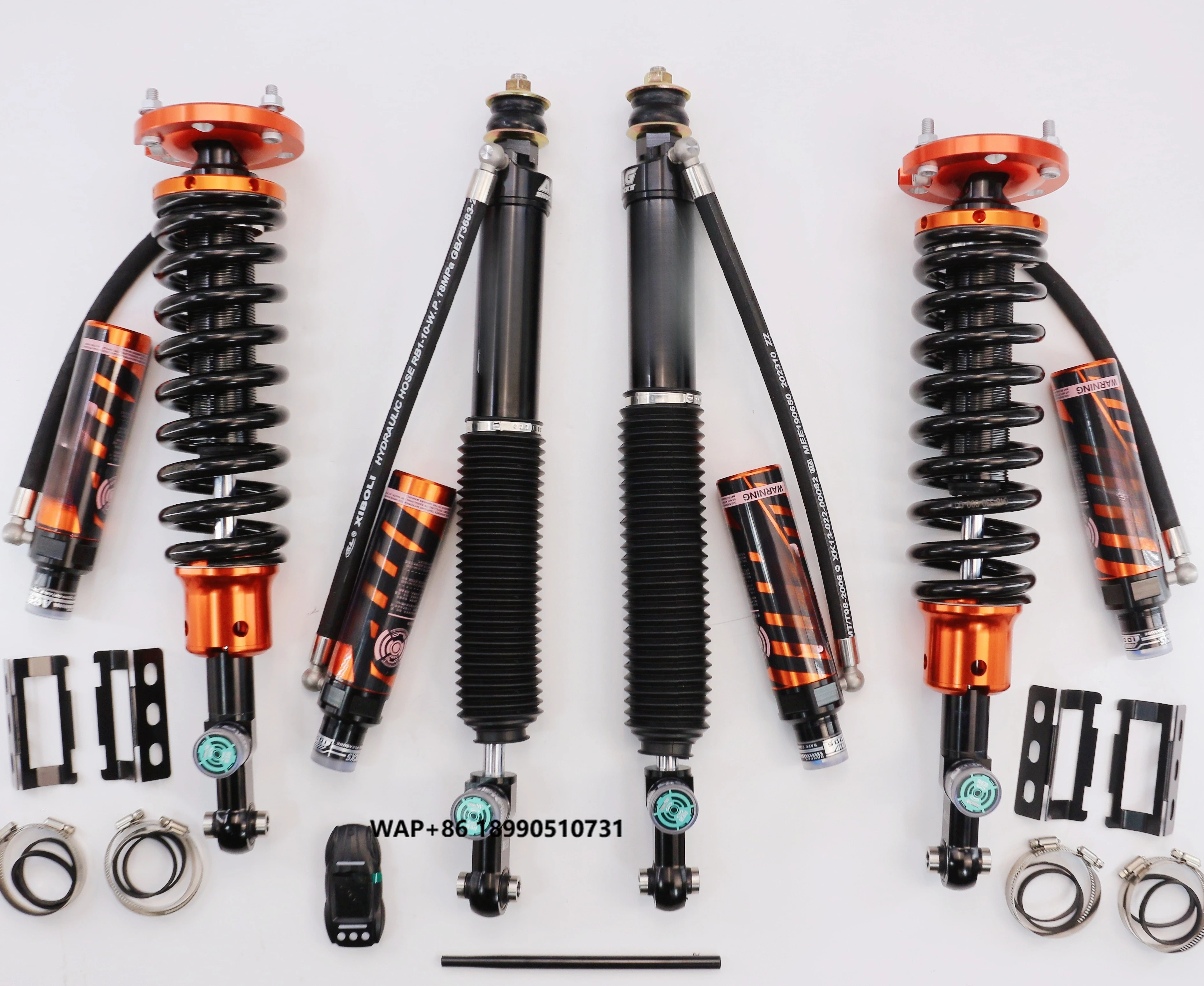 

Agshocks New Pajero V93 V97 Wireless Compression and Rebound Adjustable Suspension Shock Absorber