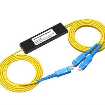 

PLC Splitter SC A/UPC FC UPC 1X2 PLC Singlemode Fiber Optical SC/UPC PCL Taper Type Splitter Tail Fiber Type