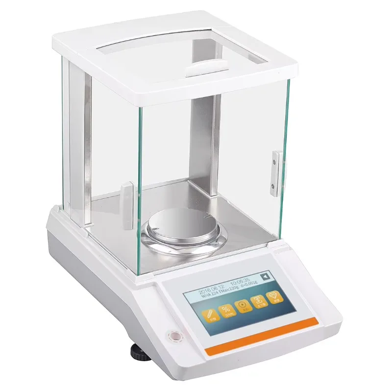 

High Precision Touch Screen 0.1mg/1mg Analytical Balance for LAB.