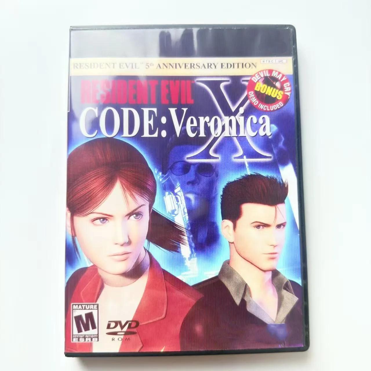 Disco de reproducción de alta calidad para Sony PS2: Resident Evil CODE: Veronica X Versión con vibración (EE. UU.), sin manual)
