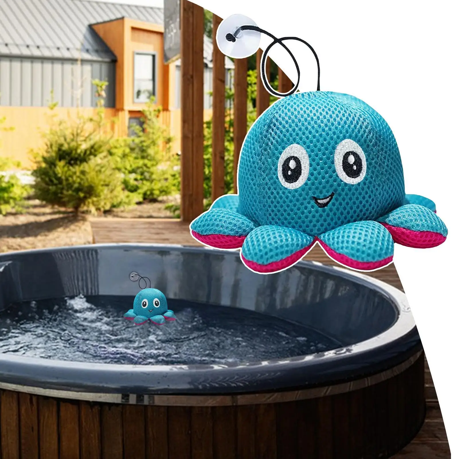 Éponges absorbant l'huile de poulpe, absorbeur d'huile de jacuzzi, pour piscine, filtre de nettoyage en profondeur réutilisable, pour hôtel, intérieur, maison, quotidien