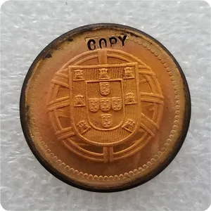 PORTUGAL-MOEDA MEIMORATIVE, Replik, 5 Cades, 1920.192222 10 Hauptverkaufsmünzen Portugal - №5