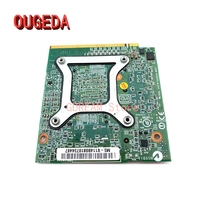 Imagem -02 - Ougeda-placa Gráfica de Vídeo para Laptop Acer Aspire 8920 8920g 8930 8930g Nvidia Geforce 9600m gt Mxm ii Ddr2 512mb