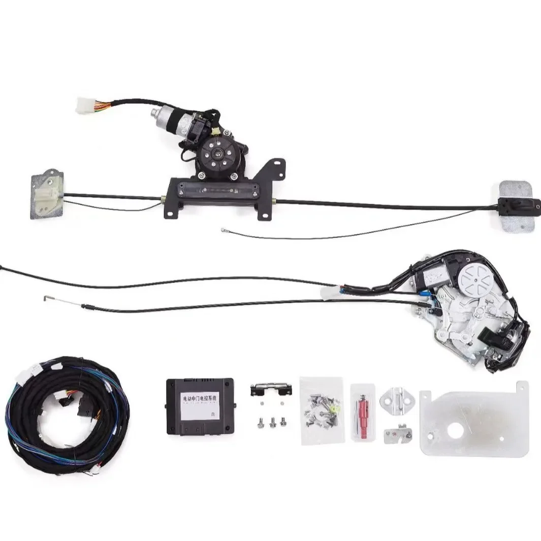 

Лидер продаж, обновленная электрическая раздвижная средняя дверь, автоматическая боковая дверь с электроприводом для Delica L400 Starwagon, дверной магнит, мягкий Cl