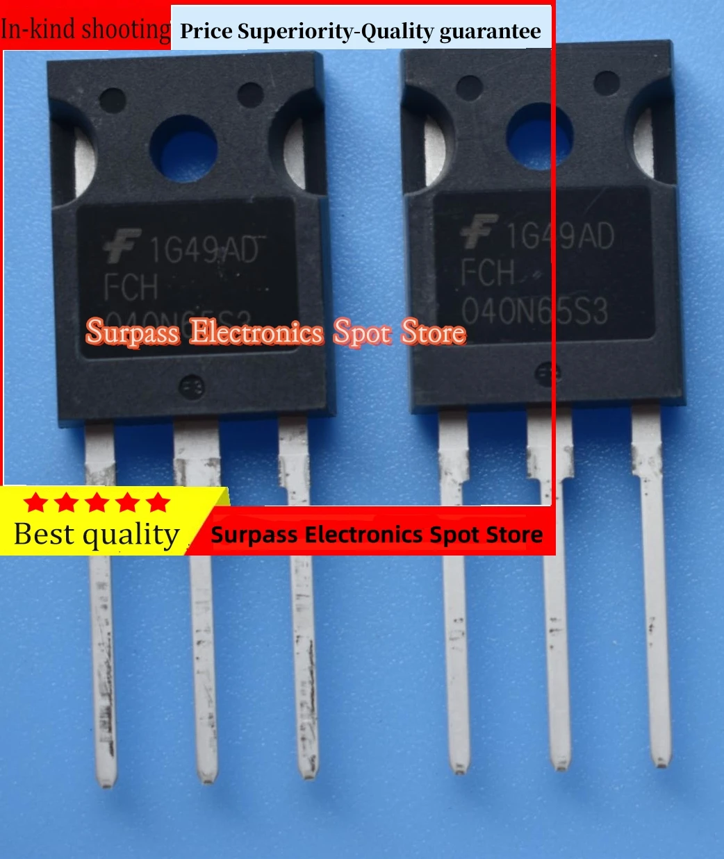 

10PCS/lot MOSFCH040N65S3 65A 650V Really Stock Original Best Quality Fast Shipping