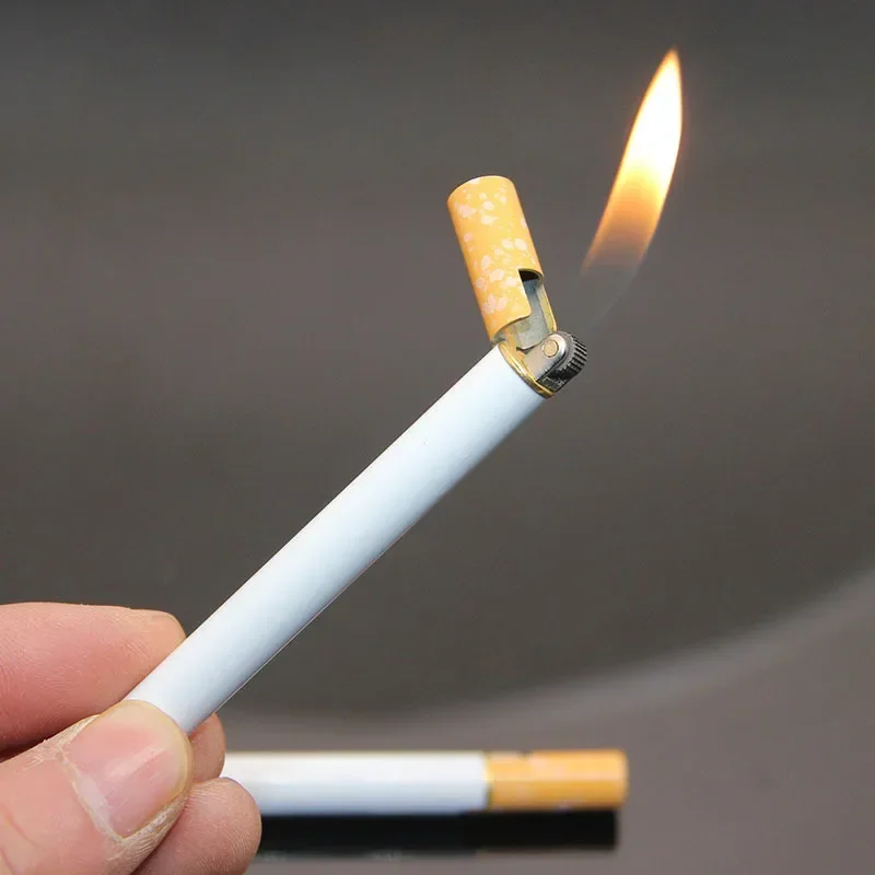Funny Kitchen Gadgets Gifts - Unusual Man Lighter Cigarette Shape Butane