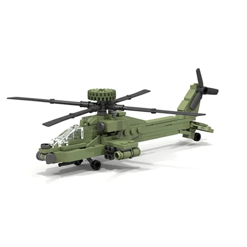 144 pièces MOC AH Apache MICRO créé modèle blocs de construction Architecture cadeaux de noël bricolage éducation brique enfants jouets anniversaire