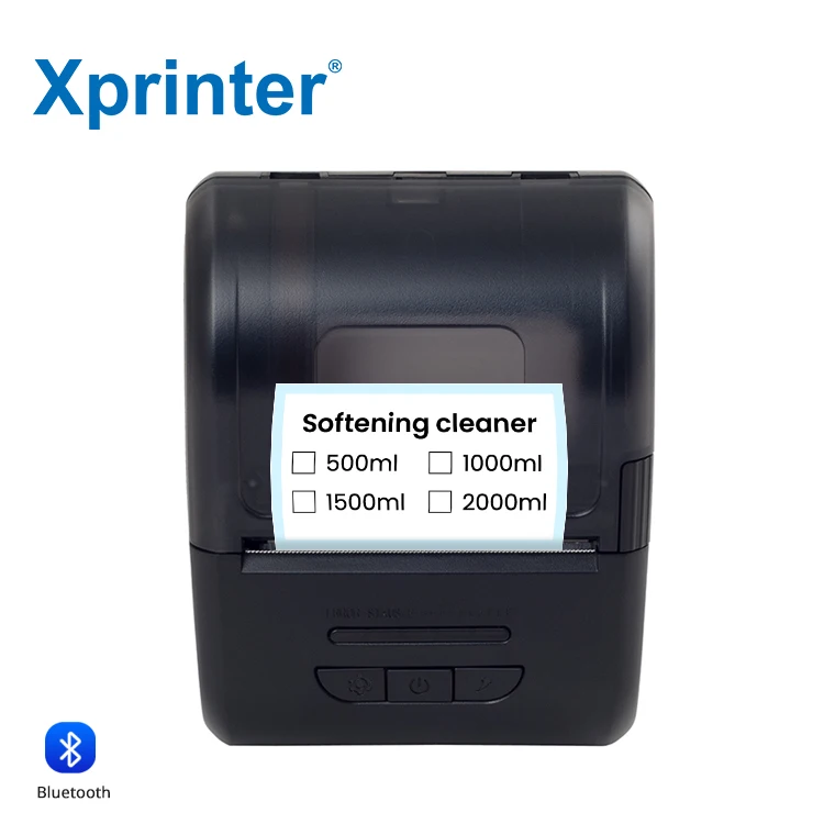 Xprinter XP-P210 Portable Thermal Receipt Printer Mini Impresora Portatil 2Inch Portable Shipping Label Printer Dual Duties