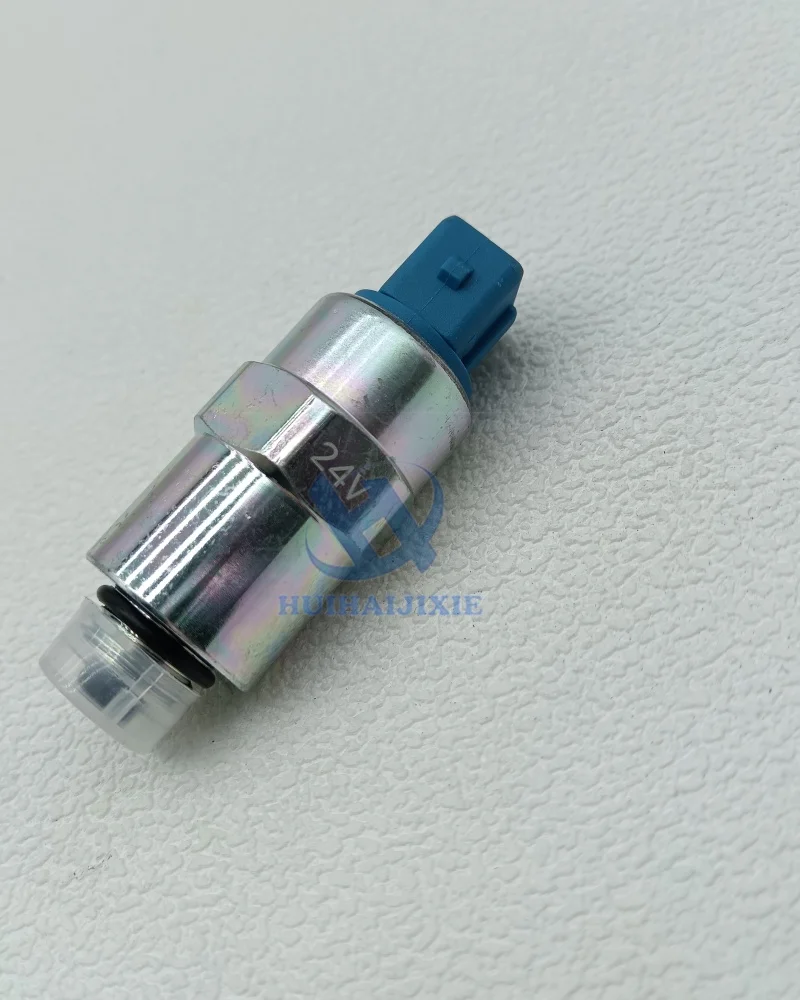 24V Shut Off Solenoid Valve 7185-900H 71630099 9185-900H 147-2645 1472645 for Caterpillar Engine 3054C Excavator 312C 312D2 320D
