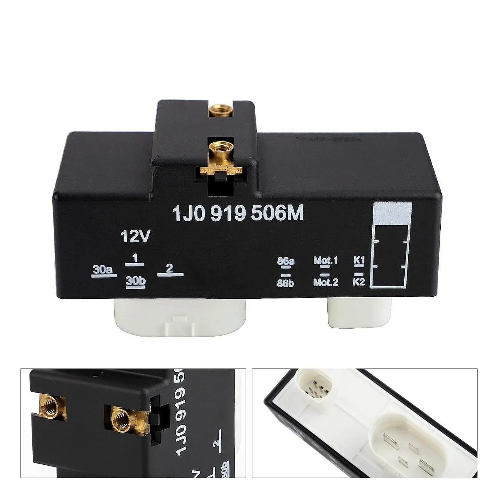 Radiator Cooling Fan Control Module Relay 2502218 Component Replacement for Rapid for Cordoba/vario for Ibiza/ST for Roomster