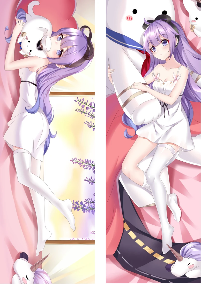 

Anime Decorating Pillow Case Azur Lane HMS Unicorn Dakimakura 2-Side Print Pillowcas