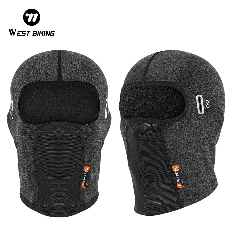

WEST BIKING Breathable Balaclava Cover Sunscreen Motorcycle Full Face Mask Outdoor Sports Anti-UV Headgear for Men Women