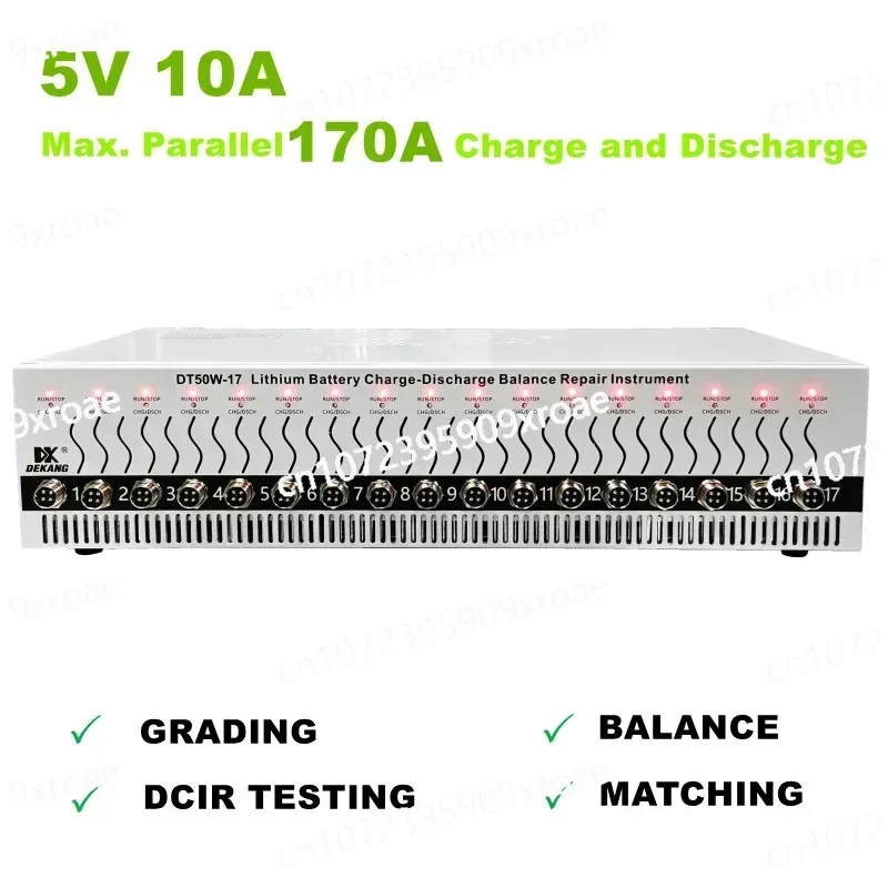 

Внутреннее сопротивление 5 В 10 А DT50W-17 Тестер батареи Тройной никель-металлогидридный литий-балансированный ремонт емкости