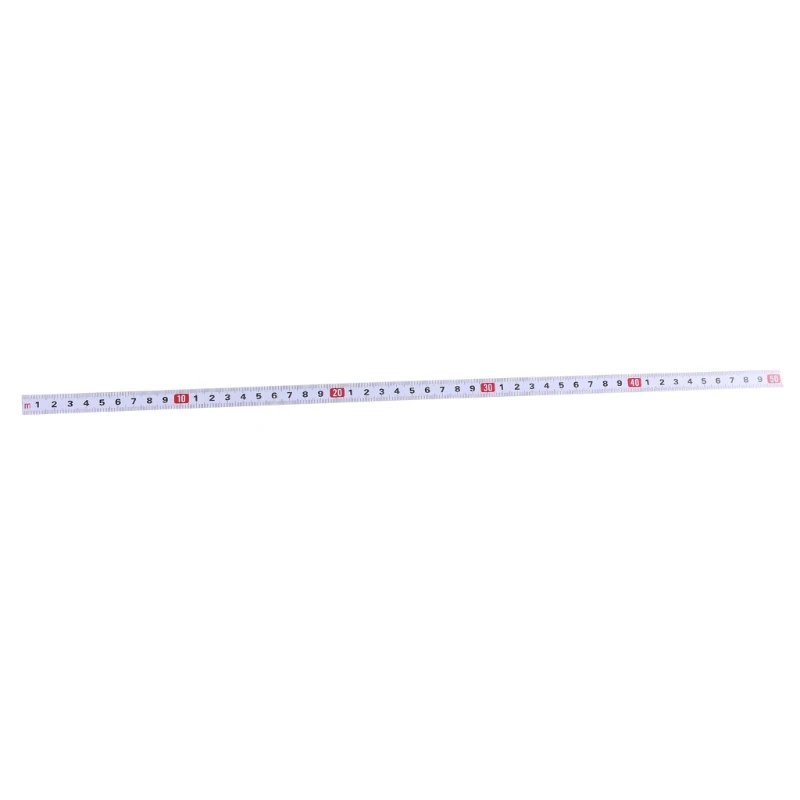 자체 접착 줄자 0.5M-6M 미터법 왼쪽에서 오른쪽 작업대 눈금자 접착식 뒷면 줄자 드롭 배송