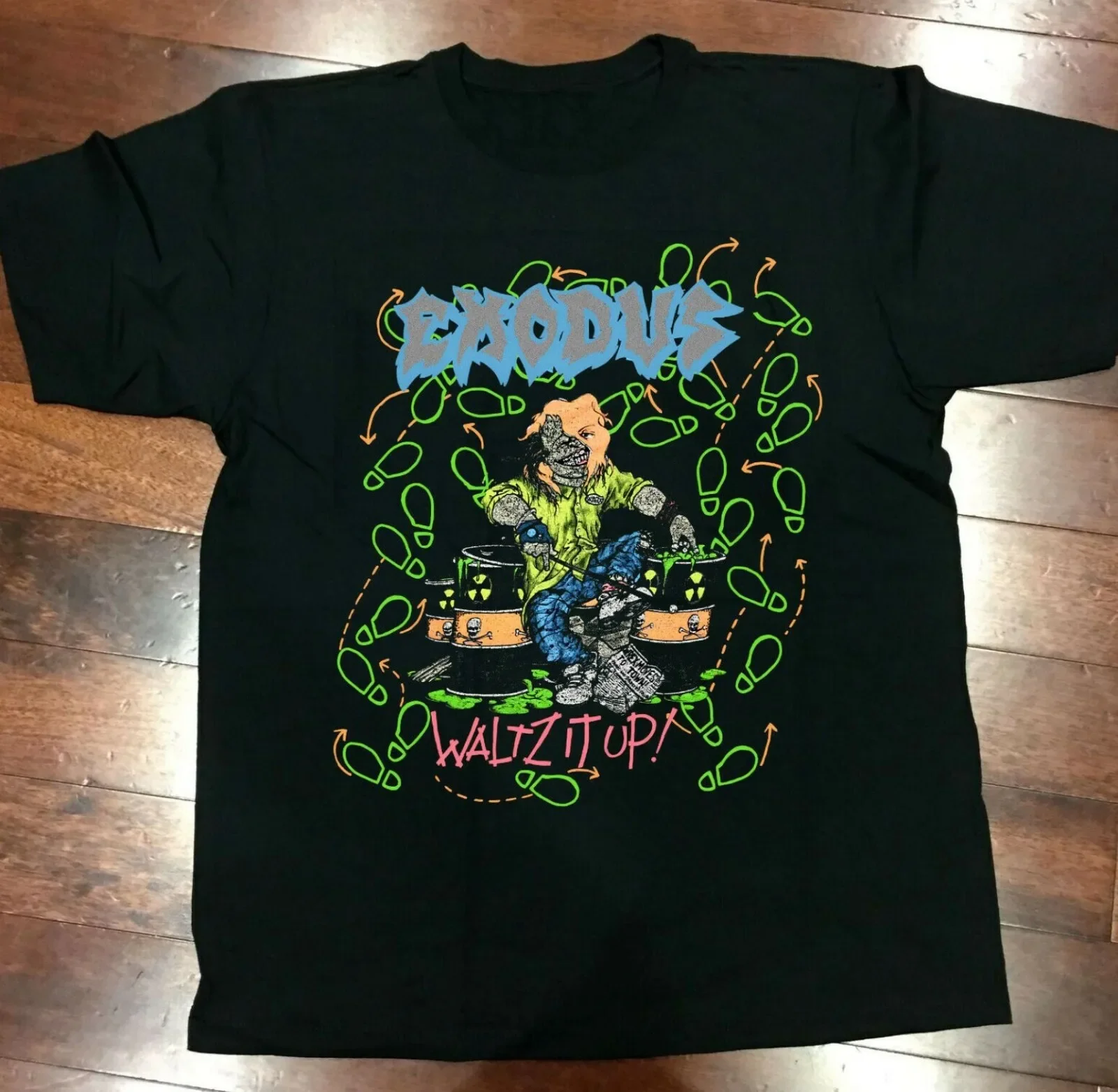 Exodus 1989 Toxic Waltz It Up Fabulo Cotton Black Men S-M-5XL T-shirt