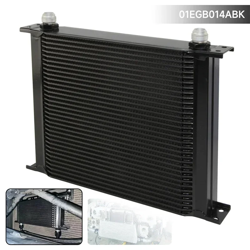 Oil Cooler Universal AN10 34/40 Row Aluminum 248MM 7/8