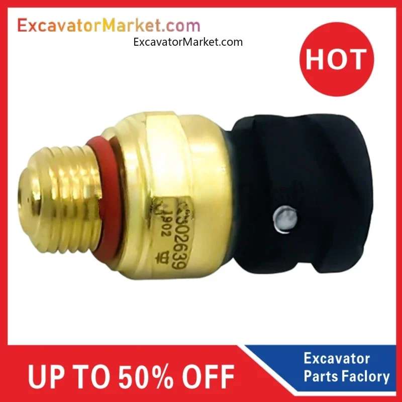 

For excavator For Volvo 360 380 460 480B diesel filter seat fuel oil pressure sensor high quality Excavator Accessories