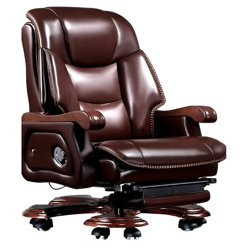 Work Lounge Office Chairs Chaise Leather Designery Executive Computer Chair Desk  Luxury Furniture