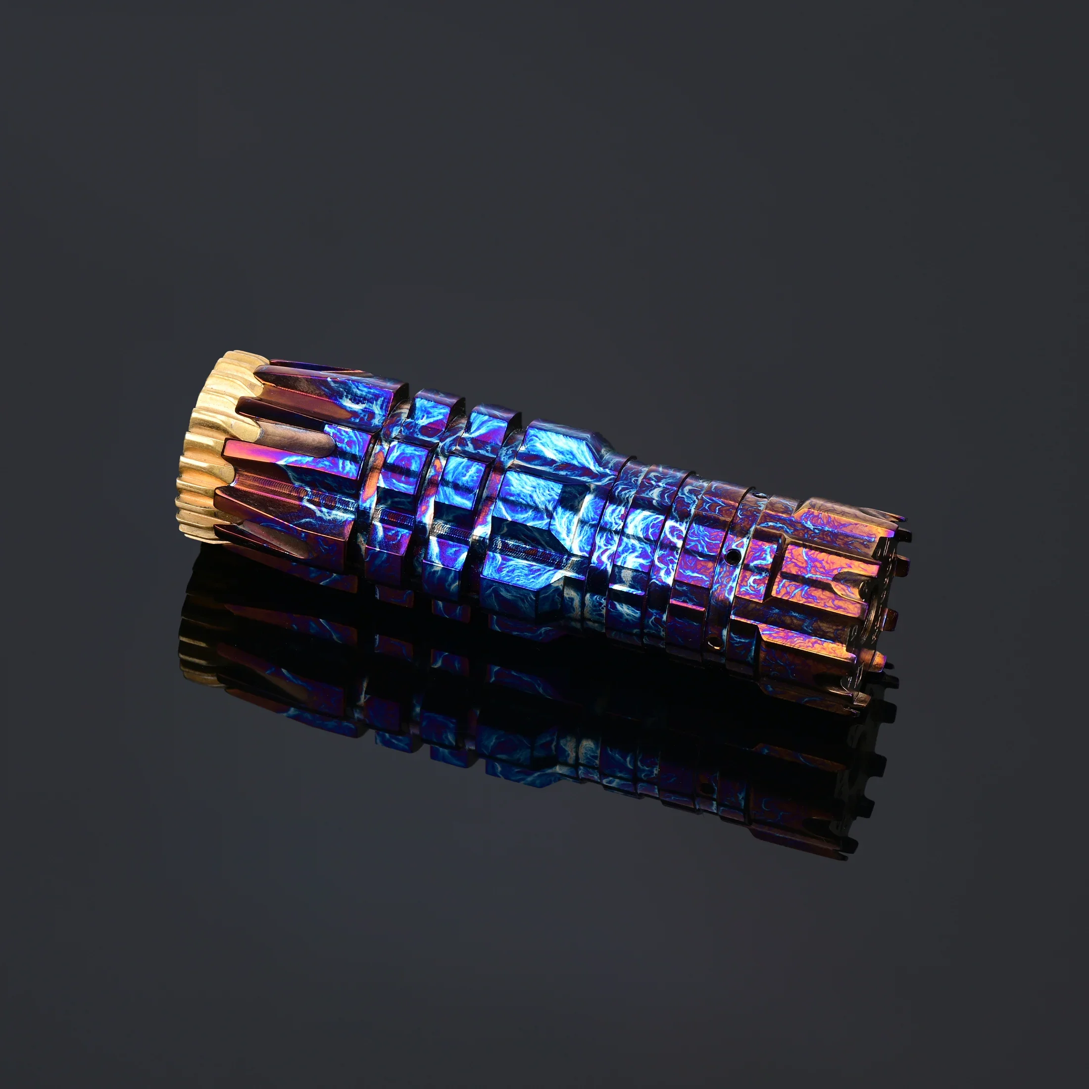 Wolfcoolvape Complyfe Predator 18650 Mech Mod Kit Titanium Alloy Mechanical Vape Mod for Advanced Vapers and Collectors