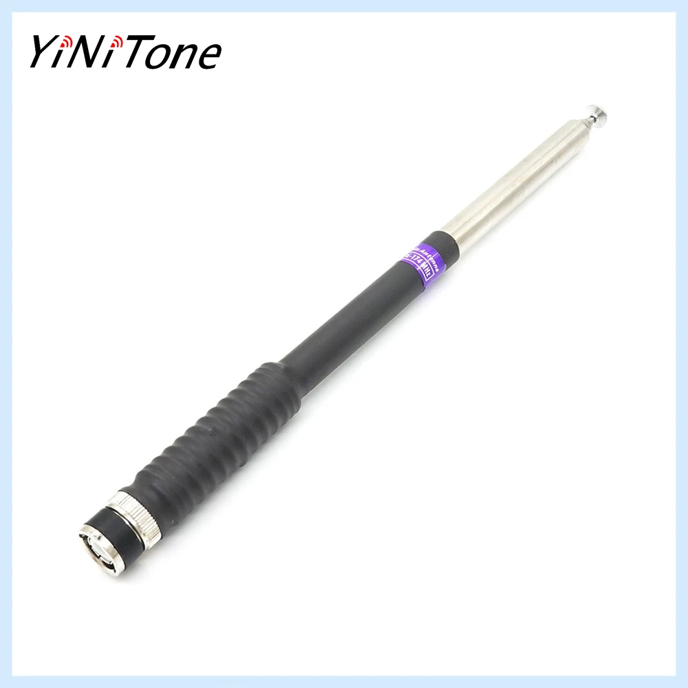 

FP10120 Ham Radio VHF 136-174MHz Telescopic Antenna BNC Handheld For Walkie Talkie ICOM V8 V80 IC-V82 IC-U82