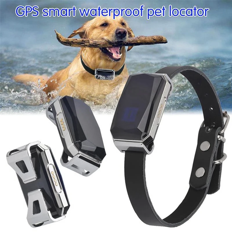 G12 GPS Smart Pet Locator Universal Waterproof GPS Location Collar Fit For Cats And Dogs Positioning Tracker Locating