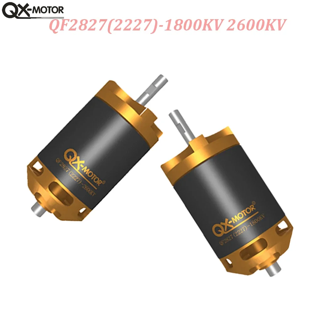 Qx-Motor 12 Blades Ducted Fan 70mm EDF QF2827 Brushless Motor 1800 /2600 KV for Remote control toys Model Parts