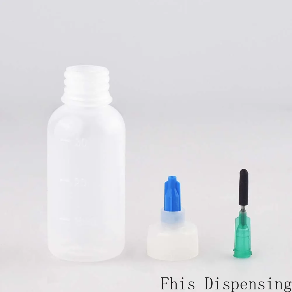 Botella con cierre, 30ml, 50ml, 10 unidades