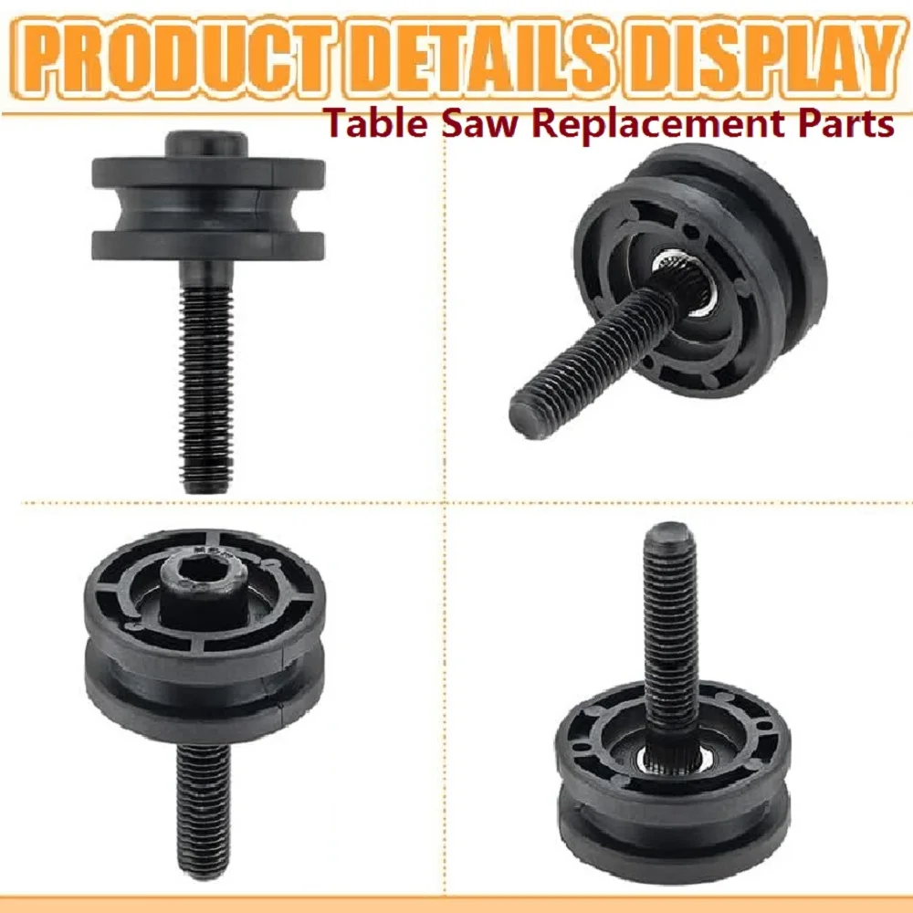 6Pcs Tile Saw Roller Assembly Tool 305784005 305784001 for Ryobi DT180EVO Table Saw Ridgid 7