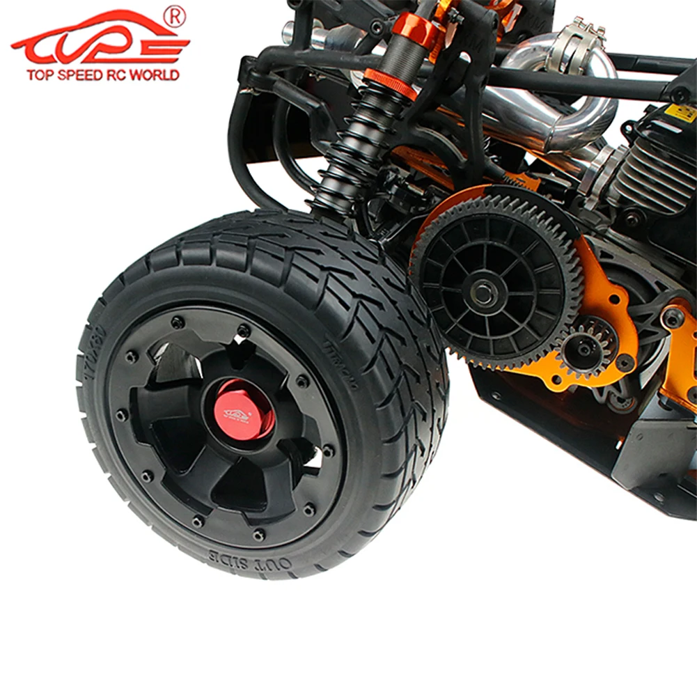 1/5 Rc Car ON Road Front or Rear Tyres -2pcs for 1/5 Scale HPI ROFUN ROVAN KM BAJA 5B SS Buggy Truck Remote Control Car Parts