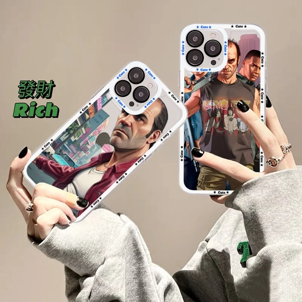 

Video Game Grand Theft Auto Phone Case For Samsung A 10 20 30 70 13 21 32 72 22 51 52 53 71 73 32 4g 32 5g Fundas