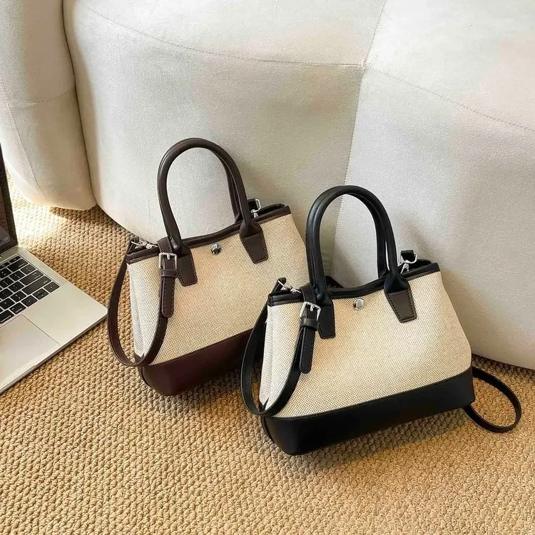 

High End Women Messenger Bag Vintage Casual Simple Design Luxury Leather Elegant Crossbody Handbag Fashionable Bag