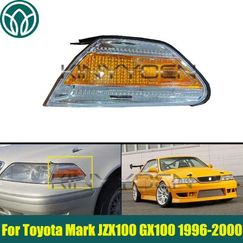 Front Turn Signal Light Corner Lamp For Toyota Mark JZX100 GX100 1996-2000 Indicator Corner Light