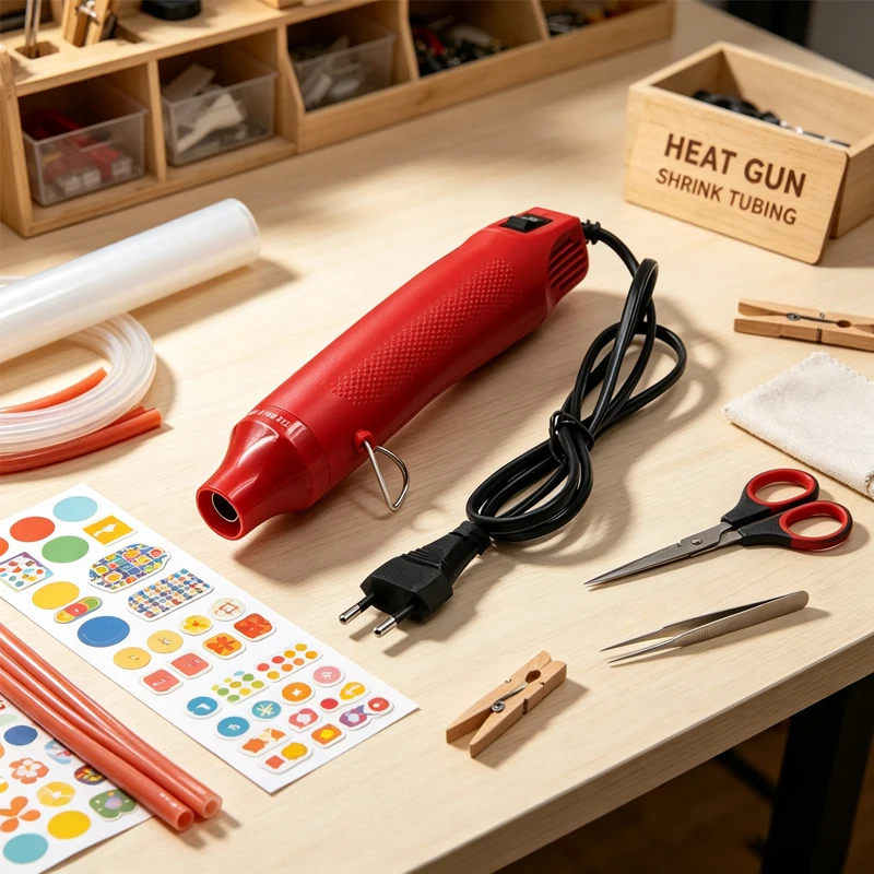Hot Air Gun 220V Electric Power Hot Dryer Mini Heat Gun Reliable Soldering Temperature Blower DIY Crafts Shrink Tubing Car Wrap
