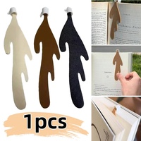 1pcs Cute Spilled Coffee Bookmark Reading Corner Marker Daily Office Use Mark Book Lovers Coffee Themed Gifts School Stationery