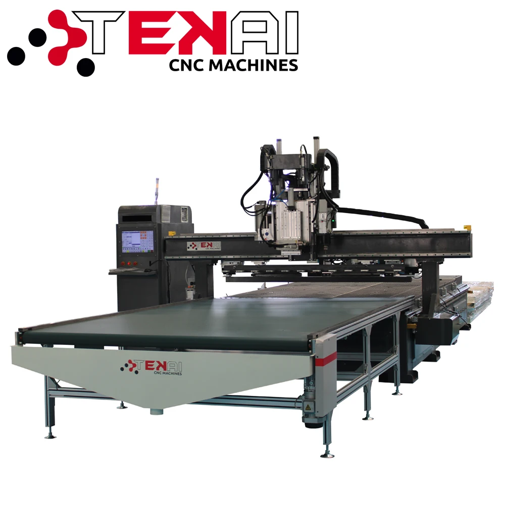 Automatic Feeding ATC CNC 2030 Engraving Milling Machine For MDF Wood Crafts Toys Making Mass Production CNC Router